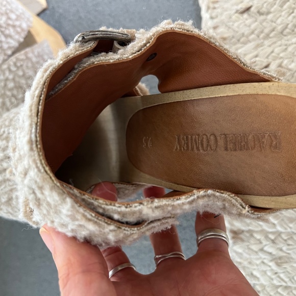 $575 Rachel Comey Fiero Clogs 9 9.5 Platform Shearling Groovy Retro Mule - Picture 4 of 11